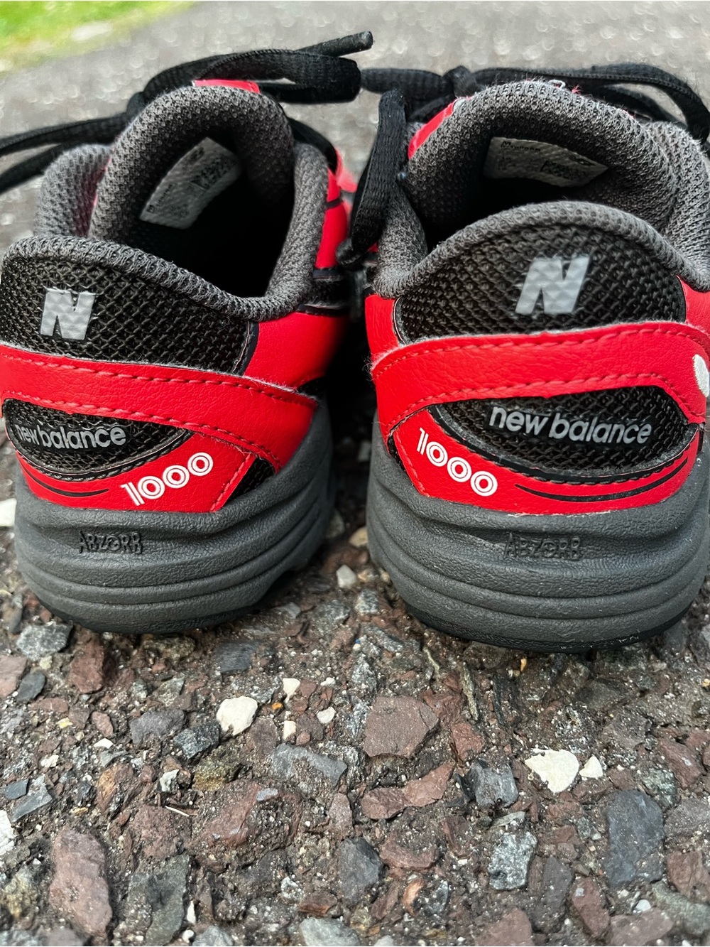 New Balance 1000 Toddler Kids Bungee Lace Athletic Sneakers Shoes Size - Picture 4 of 5